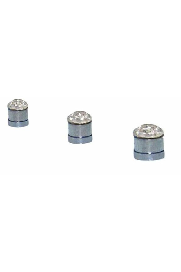 Round CZ Magnetic Stud Nose Rings No Piercing 2mm 3mm 4mm Each Package Earrings