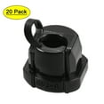 thumbnail image 1 of Round Cable Wire Strain Relief Bush Grommet Black For 8.2mm-9.2mm Wire 20 pcs, 1 of 4