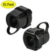 thumbnail image 1 of Round Cable Wire Strain Relief Bush Grommet Black For 9.2mm-10.5mm Wire 22 pcs, 1 of 4
