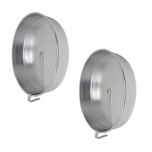 Round Cake Baking Tools 2 Pieces Stainless Steel Pans For Even Heat Distribution
