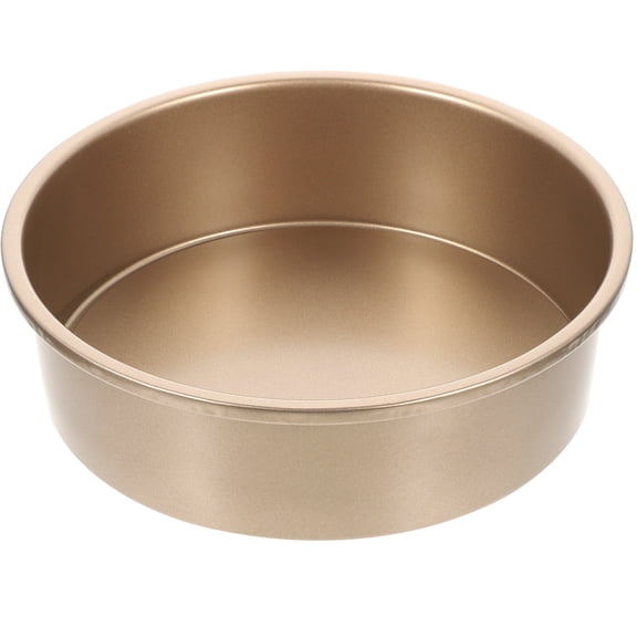 WRITWAA Even Heating Round Cake Mold Carbon Steel 1Pcs 8.65X8.06X2.48in