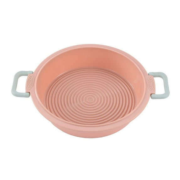 Round Cake Pan - 9-Inch Non-Stick Baking Pan for Layer Cakes, Cheesecakes, Quiches - Dishwasher Safe, Oven & Microwave Safe Up to 450°F