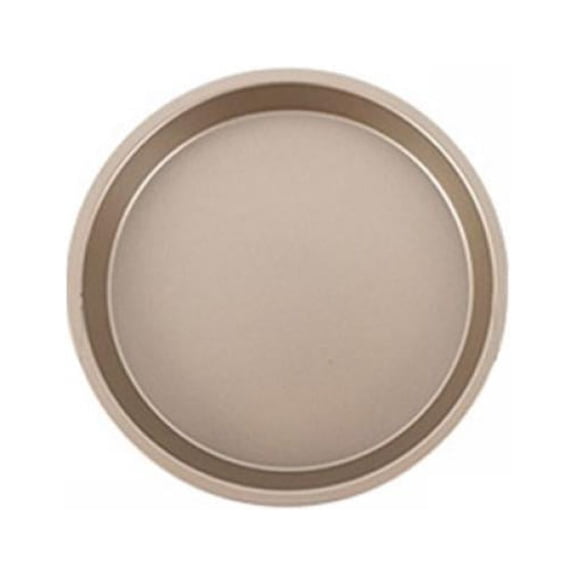 Round Cake Pan, Nonstick 8 Inch Cake Pan for Baking Gold