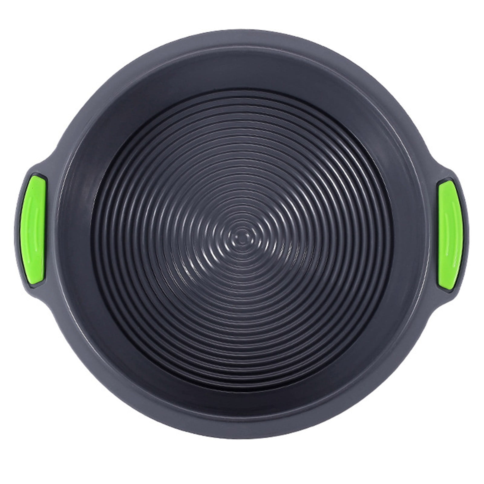 Round Cake Pan Silicone Non Loaf Bread Donut Baking Tray Heat Resistant