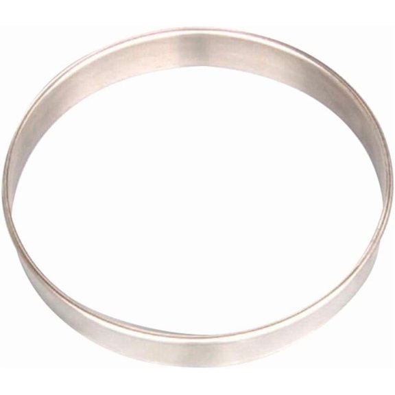 Round Cake Ring 9 Inch, Biscuit Cutter Circle Cookie Cutters Cake Mold Stainless Steel Pastry Ring for Baking Mousse Pancake Tart Muffin