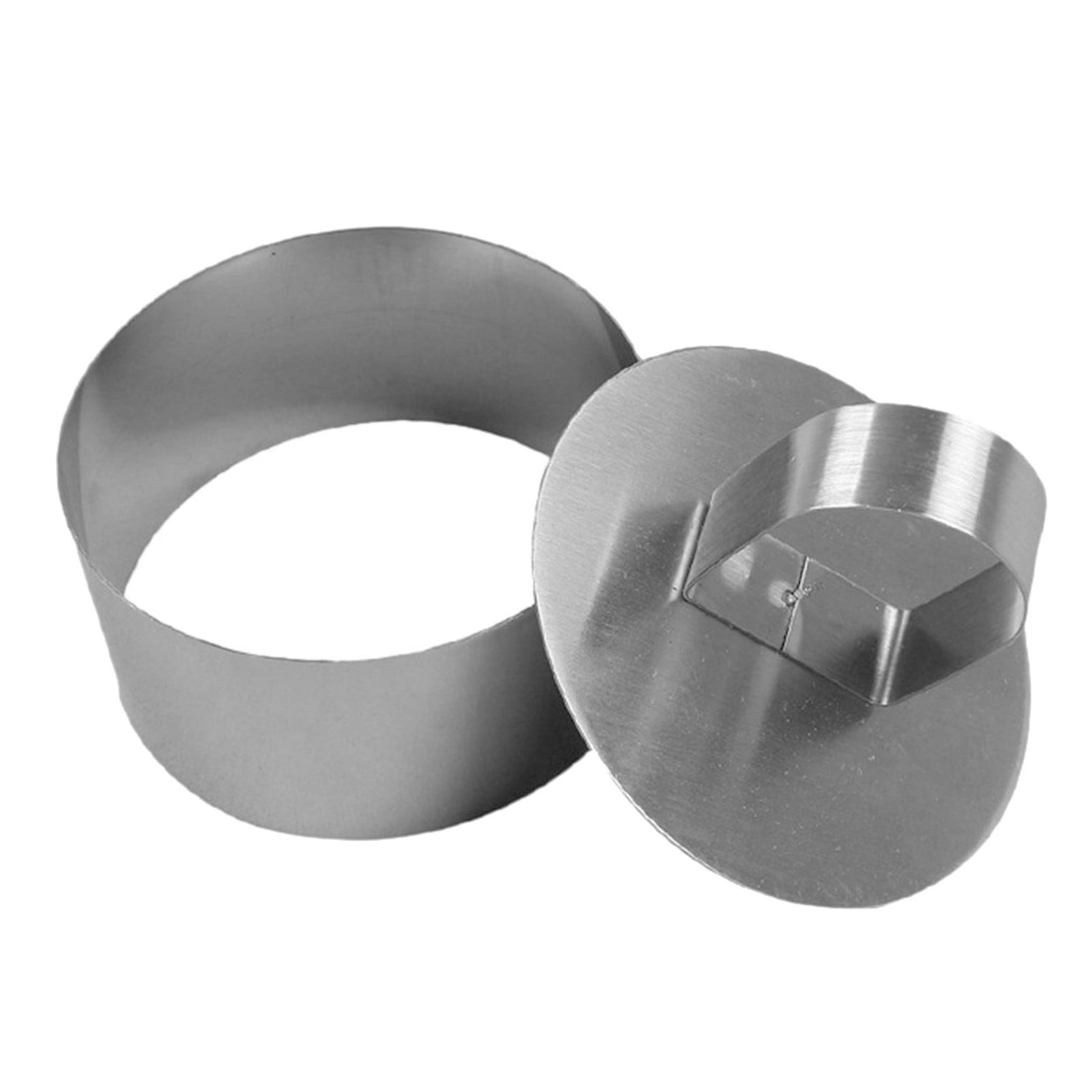 Round Cake Ring Mold Stainless Steel 3 inch Dessert Mousse Molds with ...