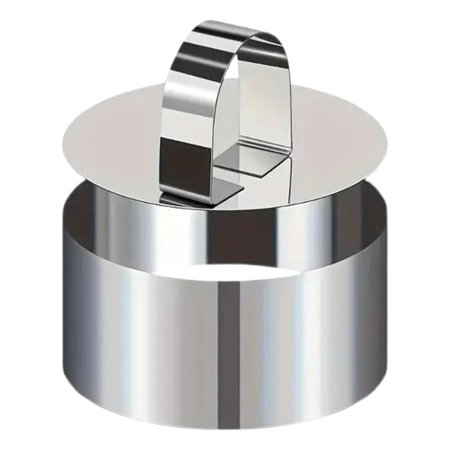 Round Cake Ring Mold | Stainless Steel Mousse Cake Mold | User-Friendly Design Round Pastry Mold for Making Pudding, Biscuit, Chocolate, Pie, Jelly