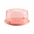 thumbnail image 1 of Round Cake Storage Box With Handle And Inner Tray, 1 of 9