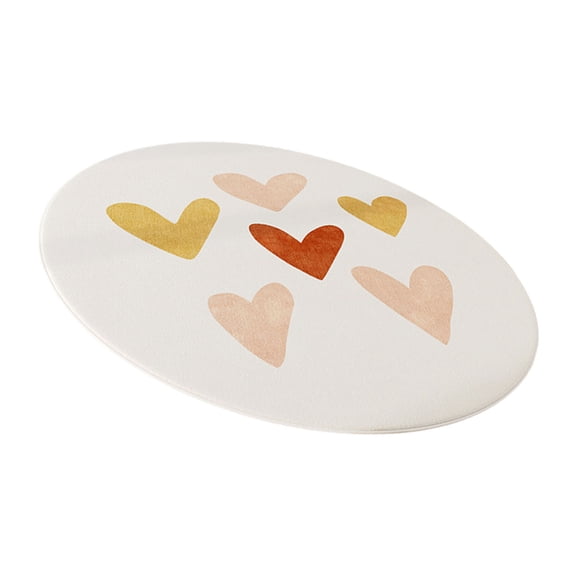 Round Carpet Bedroom Living Room Blanket Computer Chair Rocking Chair Floor Mats Simple Carpet Round Bedside Blanket