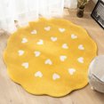 thumbnail image 1 of Round Carpet Valentine's Day Rug Non-Slip Floor Mat Water Absorbent Living Room Carpet Sofa Area Rug Coffee Table Mat Modern Home Decor, 1 of 5