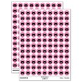 thumbnail image 1 of Round Cat Face Concerned 200+ Round Stickers - Light Pink - Matte Finish - 0.50" Size, 1 of 3