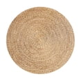 thumbnail image 1 of Round Cat Scratching Mat Natural Sisal Jute Wear-Resistant Scratch Board for Indoor Cats Furniture Protector Kitten Scratching Pad Summer Rattan Style Pad, 1 of 7