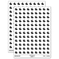 thumbnail image 1 of Round Cat Sleeping 200+ Round Stickers - White - Gloss Finish - 0.50" Size, 1 of 3