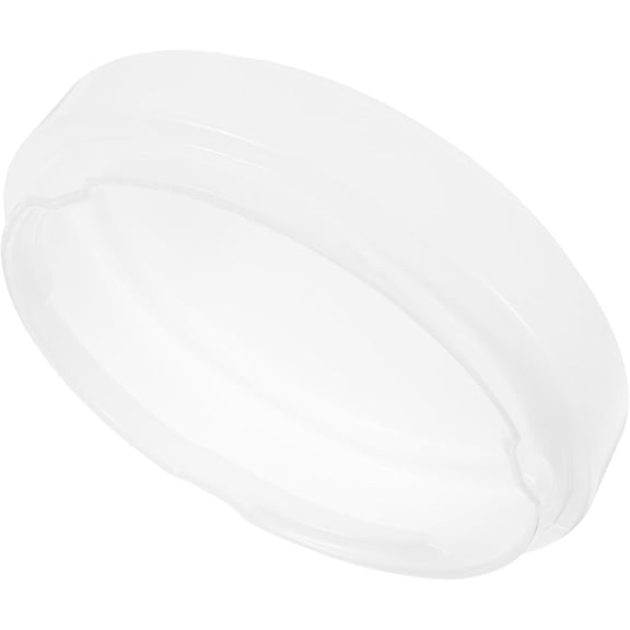 Round Ceiling Lampshade Plastic Dome Light Cover for Kitchen and Balcony Flush Mount Light Fixture Easy Installation Replacement Shade for Home Decor