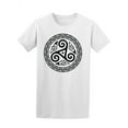 thumbnail image 1 of Round Celtic Design T-Shirt Men -Image by Shutterstock, Male x-Large, 1 of 4