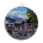 Round Ceramic Tile Summer