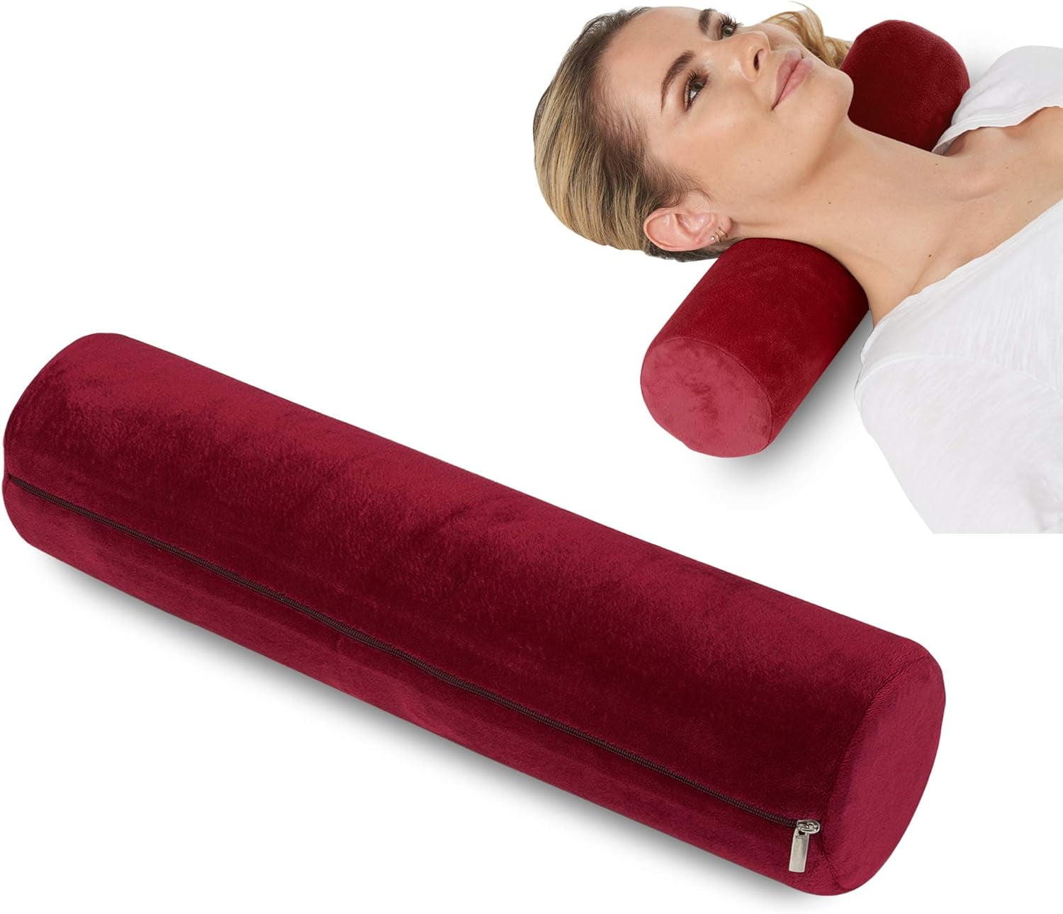 Almohada redonda del cilindro del rodillo cervical, Argentina Ubuy