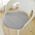 thumbnail image 1 of Round Chair Cushion 30cm | Thickened Soft Seat Pad for Balcony, Bedroom | Plush Comfort, Non-Slip Straps, All-Season | Durable, No Deformation, 1 of 4