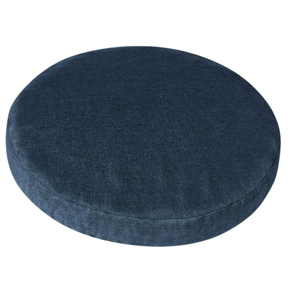 Round Chair Cushions 15.75 x 15.75 x 1.97 Inches Extra Thick Foam Seat Pad for Kitchen Dining Chairs Patio Furniture Living Room Stools Circle Chair Cushion Home Decor Comfortable Support (1 Piece)