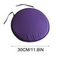 thumbnail image 1 of Round Chair Cushions with Ties,Round Outdoor Chair Cushions for Patio Furniture,Waterproof Patio Chair Cushion with Adjustable Ties for Garden Sofa Couch,Round Bistro Chair Cushions,12*12 Inch, 1 of 8