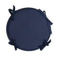 thumbnail image 1 of Round Chair Cushions with Ties， Thick Seat Pads for Dining Chairs， Indoor Outdoor Kitchen & Garden Chair Pads， Non-Slip Comfort, 1 of 4