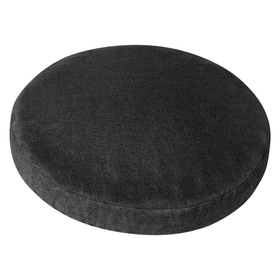 Round Chair Seat Cushion Pad for Circle Stool Chairs Non - Decorative Foam Cushion Pillow 16x16 Inches - Extra Thick Seat Cushion for Dining & Home
