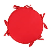 Chair Cushions for Dining Chairs, Soft and Comfortable Chair Cushions Pads with Ties, Seat Cushions for Kitchen Chairs,Dining Room Clearance Red