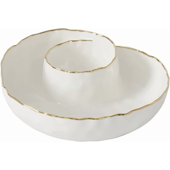 Round Chip & Dip, 9.5” D x 2.75"