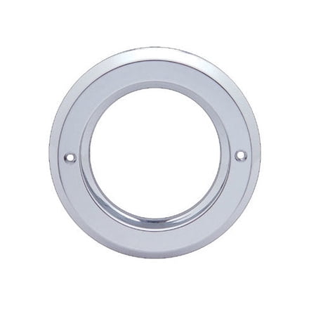 Round Chrome Bezel / Covers 2.5" LED Side Marker Clearance Light