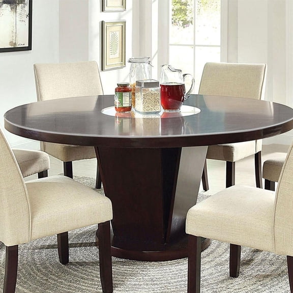 Round Clear Table Protector, 46" Round, 2mm Thick, Clear Plastic, Scratch Resistant, Modern, Coffee Table