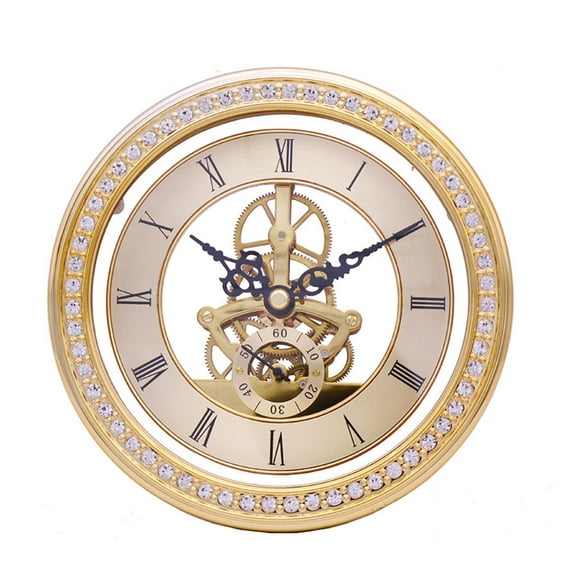 148mm Clock Movement Insert Roman Numeral Round Clocks Craft Home DIY Crafts Multifunctional Installation Parts Supplies