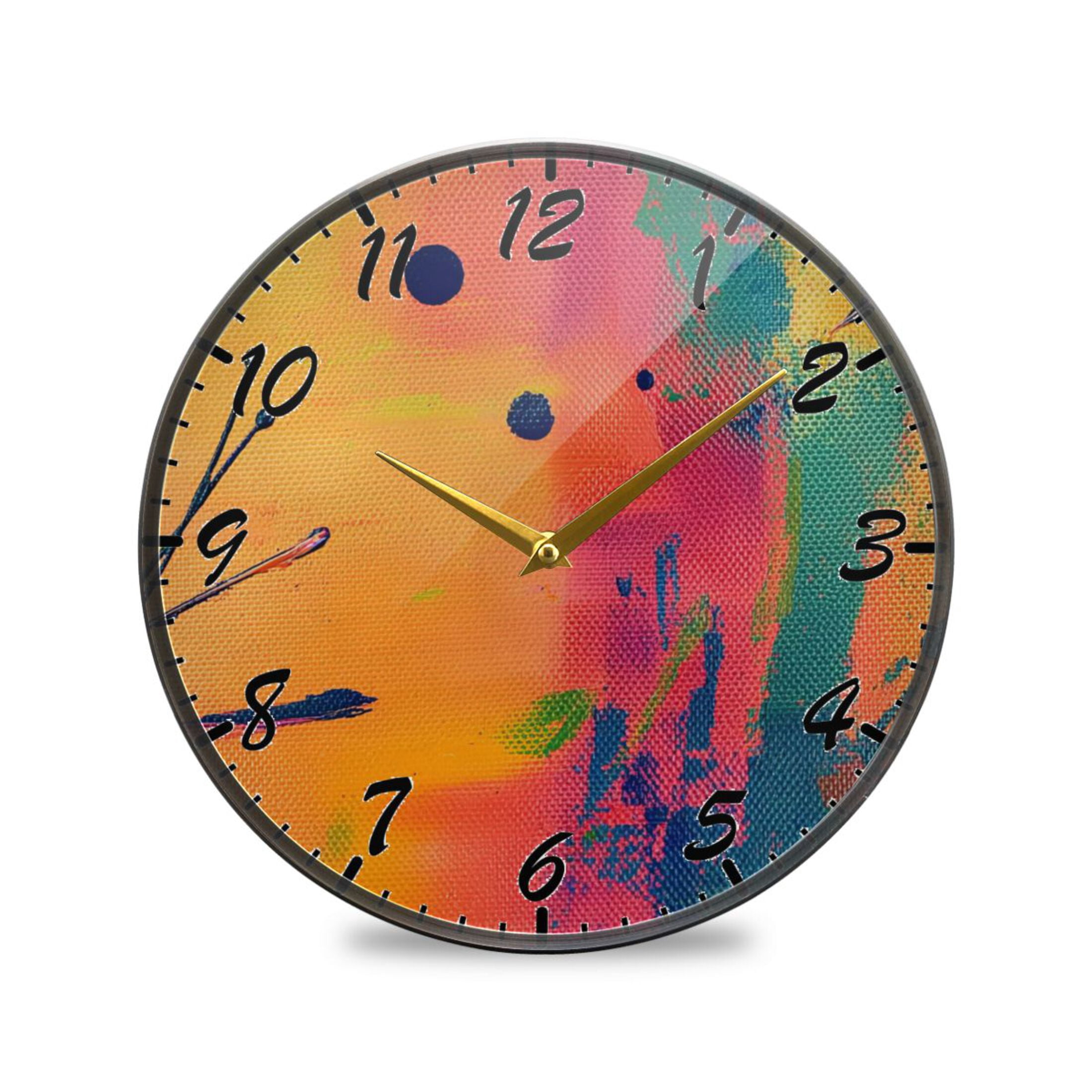 Round Clock Wall Clock Decorative Clock 11.9