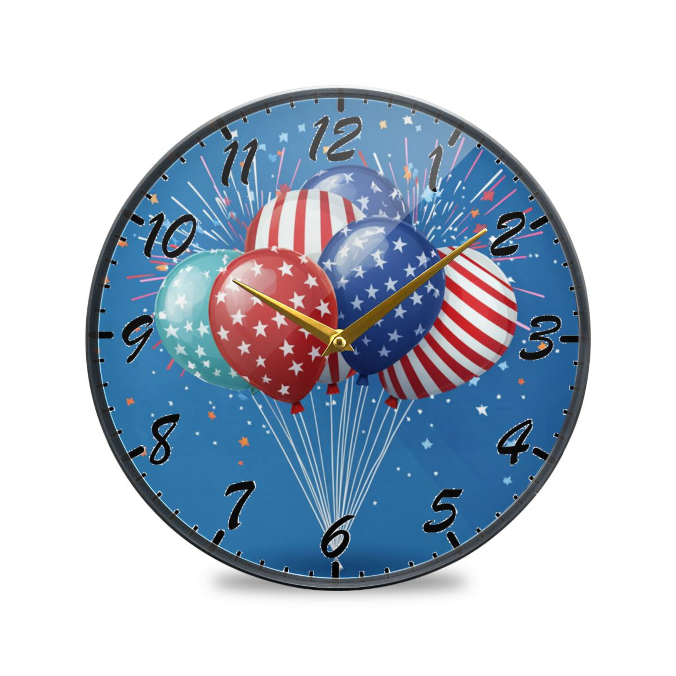 Round Clock Wall Clock Decorative Clock 11.9
