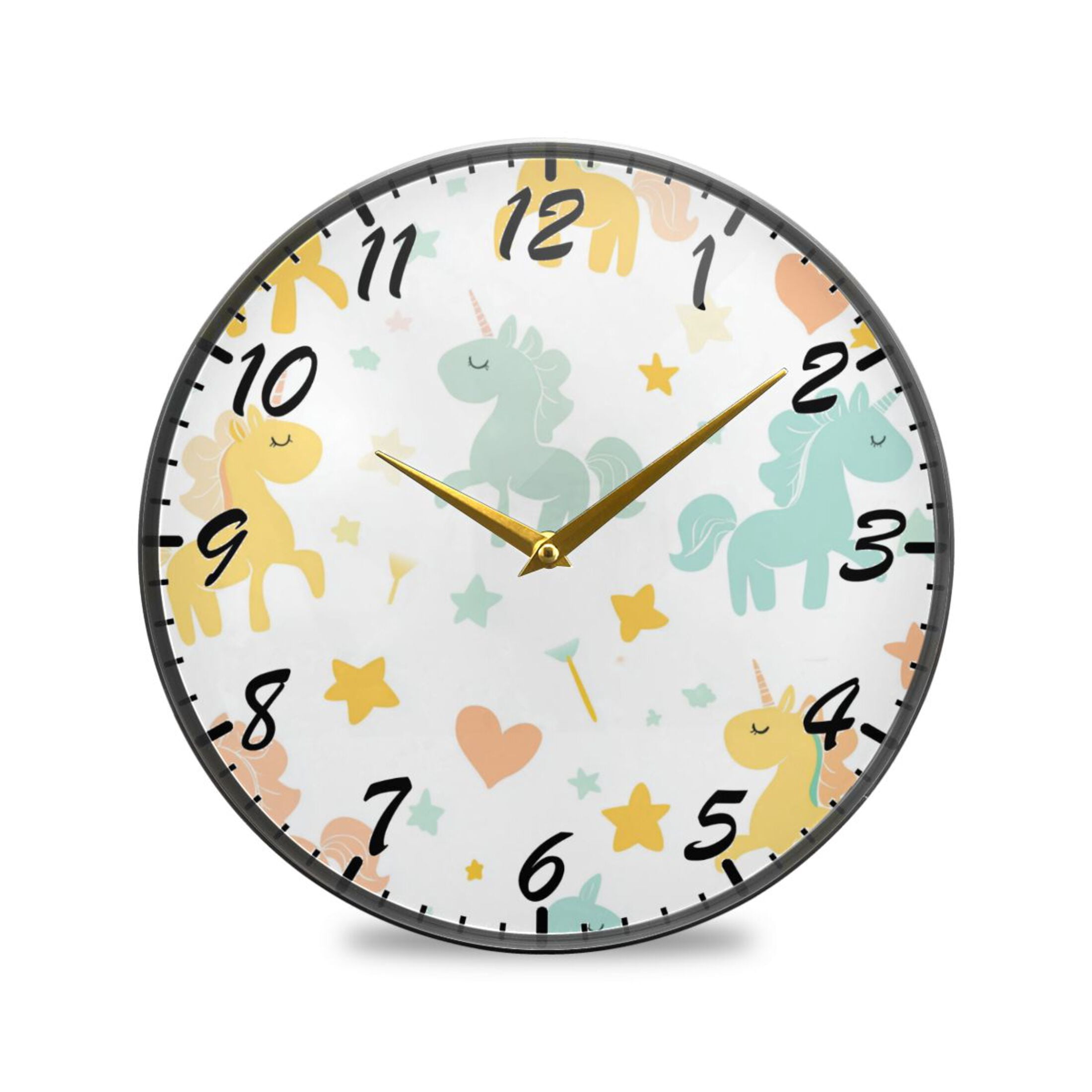 Round Clock Wall Clock Decorative Clock 11.9