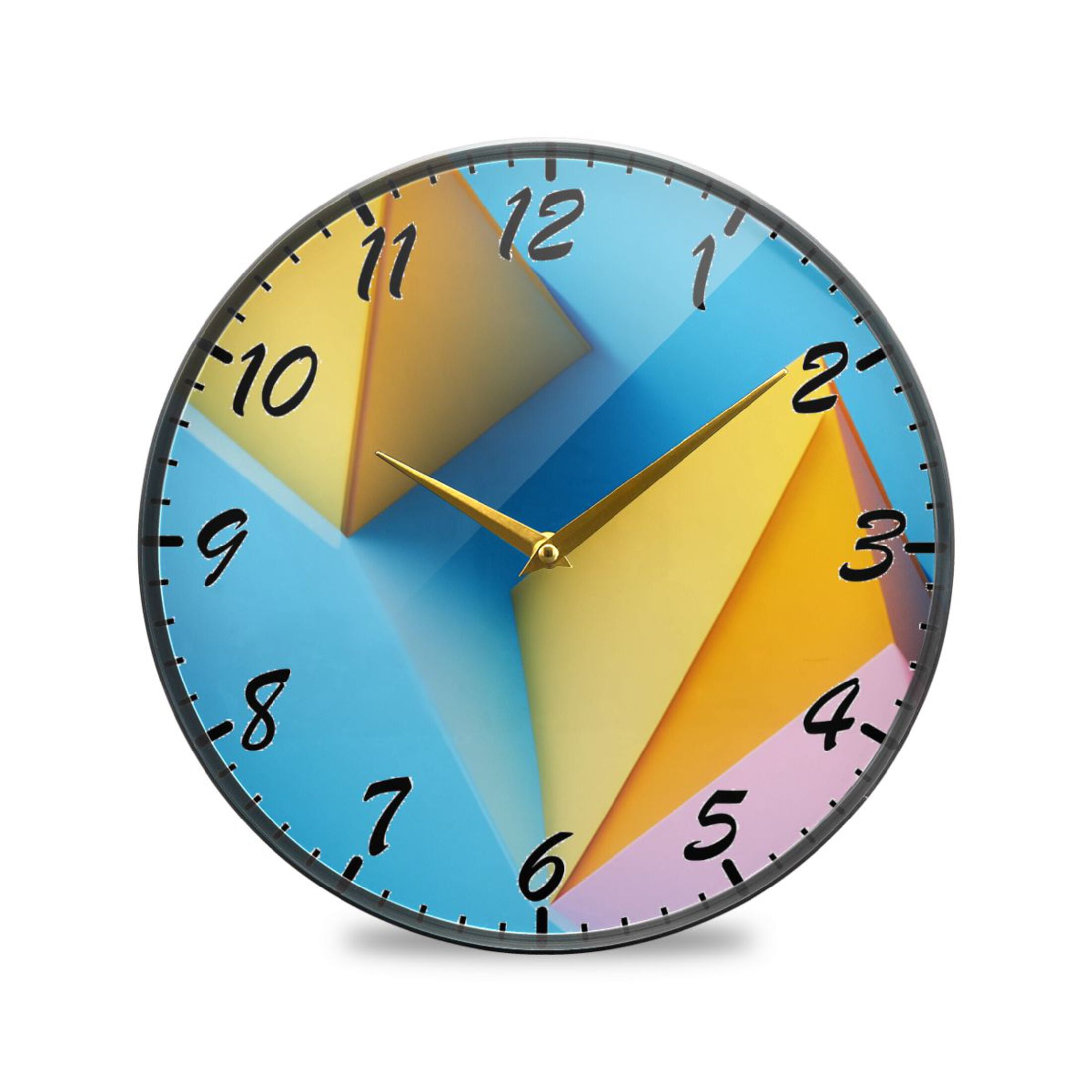 Round Clock Wall Clock Decorative Clock 11.9
