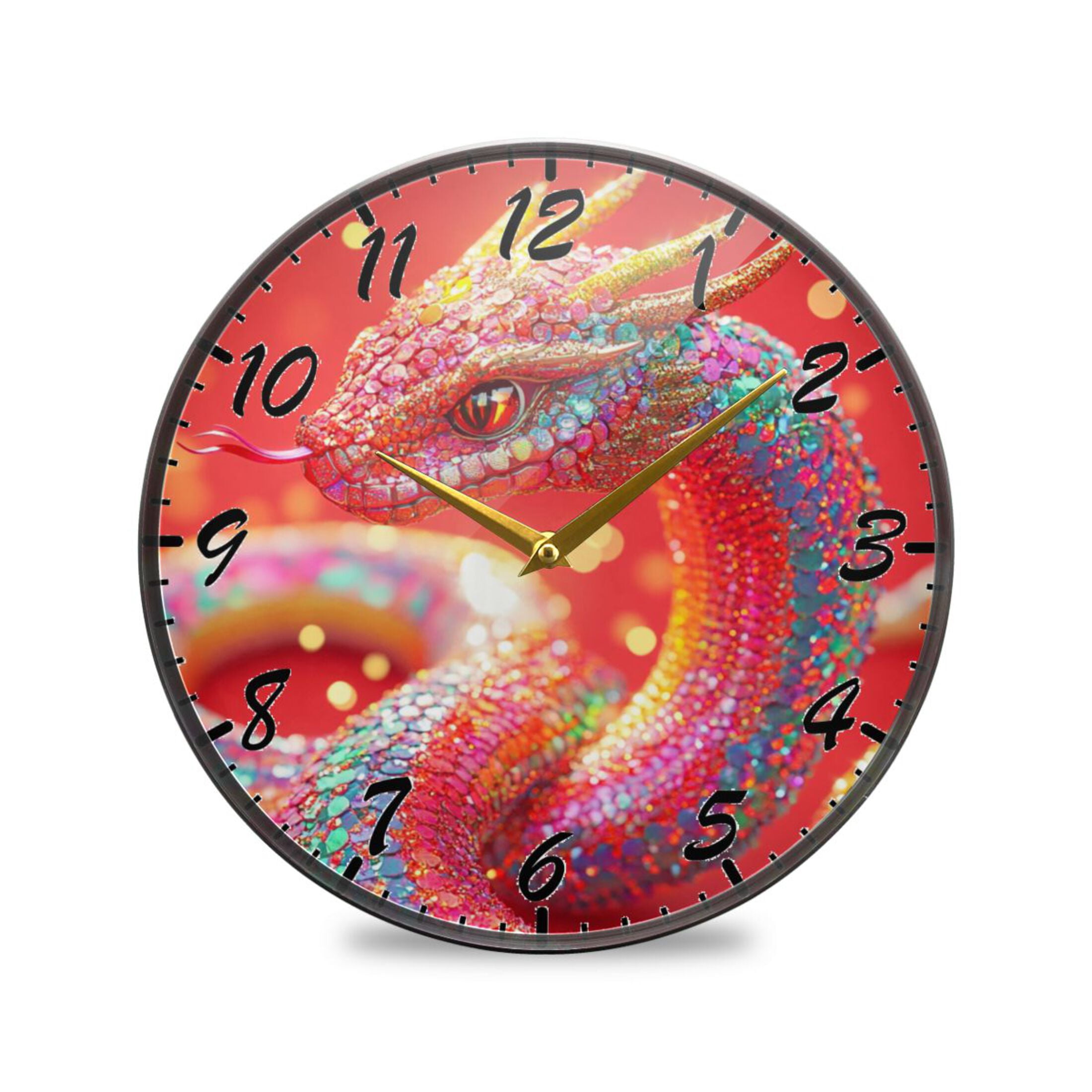 Round Clock Wall Clock Decorative Clock 9.5