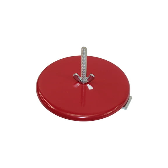 Round Clutch Inspection Plate w/ Bracket & Screw Fits International Tractor 351486R1