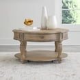 thumbnail image 1 of Round Cocktail Table in Weathered Bisque, 1 of 2
