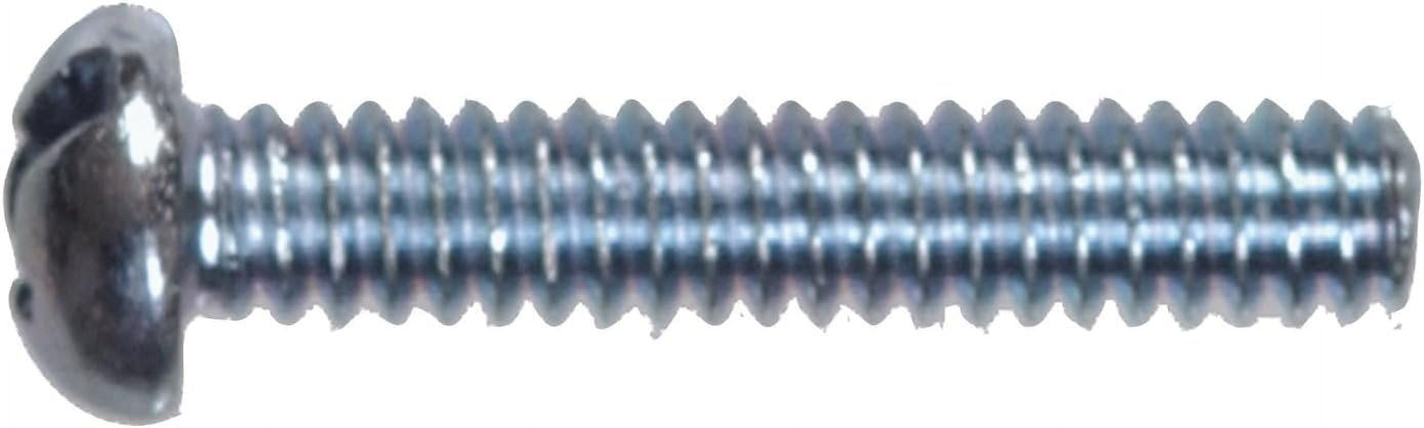 Hillman Round Combo Machine Screw - Zinc, Gray - 0.5 In