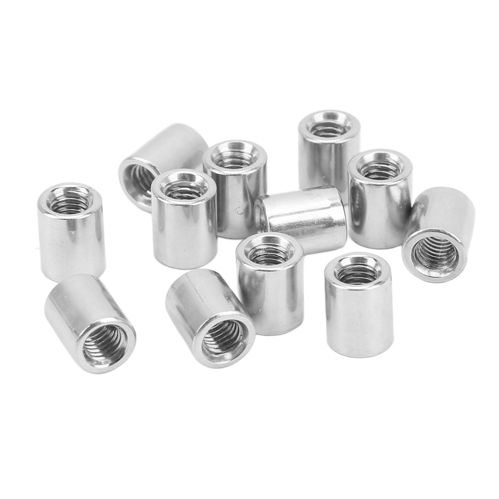 Round Connector Nut Set, Rust Proof Stainless Steel M5 Round Coupling