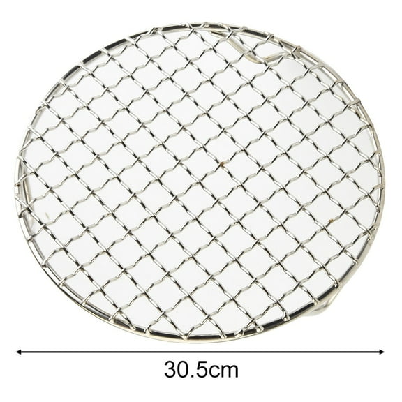 Round Cooling Rack 201 Stainless Wire Oven Grill Sheet 30.5cm