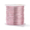 thumbnail image 1 of Round Copper Craft Wire Copper Beading Wire Long-Lasting Plated Pink 24 Gauge 0.5mm about 75.45 Feet/roll, 1 of 3