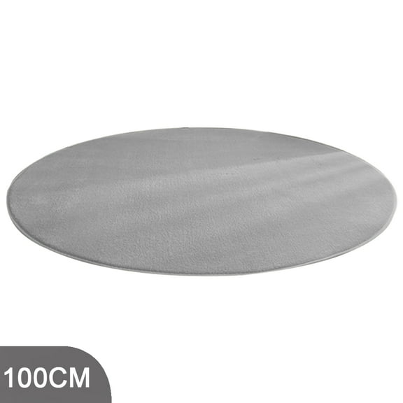 Round Coral Velvet Carpet Water Absorption Sofa Carpet Yoga Mats For Bedroom Living Room Home rations Children Rug