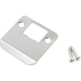 thumbnail image 1 of Round Corner Extended Lip Strike Plate, 2-1/4" x 1-1/2", (2" Overall Length), Satin Nickel by Stone Harbor Hardware, 1 of 2