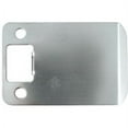 thumbnail image 1 of Round Corner Extended Lip Strike Plate, 2-1/4" x 3", (3-1/2" Overall Length), Satin Chrome by Stone Harbor Hardware, 1 of 2