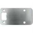 thumbnail image 1 of Round Corner Extended Lip Strike Plate, 2-1/4" x 4", (4-1/2" Overall Length), Satin Chrome by Stone Harbor Hardware, 1 of 2