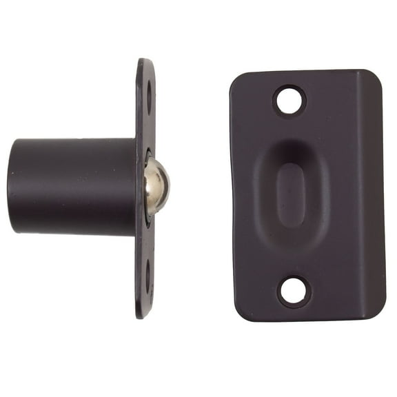 Round Corner Single Adjust Ball Catch, Oil-Rubbed Bronze by Stone Harbor Hardware