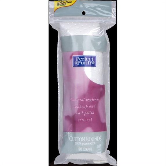 Round Cotton Pad, Pack of 48