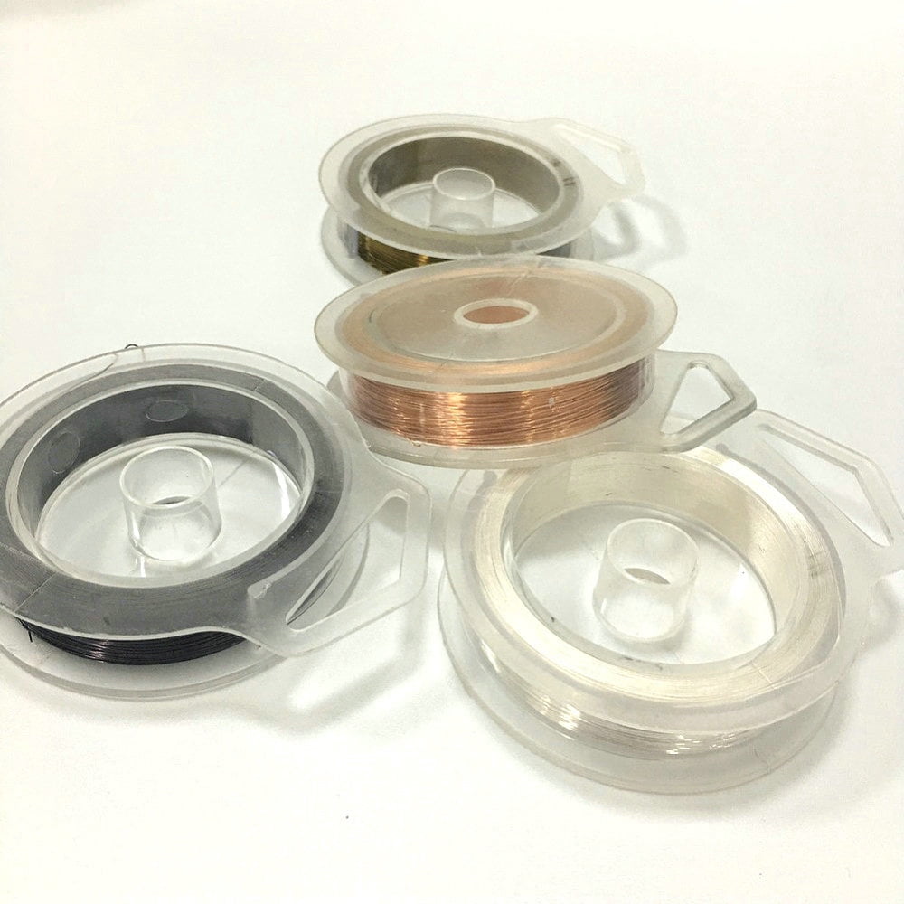 Round Craft Copper Wire Mixed color 24 Gauge 0.5mm 30m/roll 1roll/color 5rolls/set