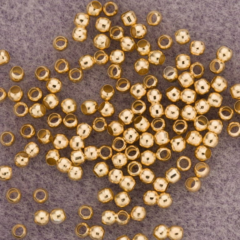 2mm Crimp Beads, 400pc